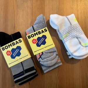 Bombas Women's Reflec-Tec Calf Socks size M